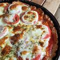 El cooksnap de walter Polo cuando hizo Pizza con masa de pollo🍕🍕🍕 sin harinas.