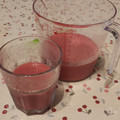 El cooksnap de Anto Demosgracia cuando hizo Batido extra de vitaminas 💪🏼🍓🍍🍇🍋.