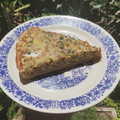 El cooksnap de Jerry Lee cuando hizo Masa para tarta salada 50 y 50.