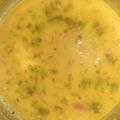 sandhya का कुकस्नैप जब उन्होंने अरहर पालक की दाल (arhar palak ki dal recipe in Hindi) बनाया था।