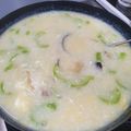 呂詩詩 的 【共食團】居家辦公夏日個人餐-絲瓜蛤蜊粥 cooksnap