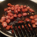 El cooksnap de Miguel Angel cuando hizo Longaniza al ajillo.