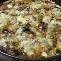 El cooksnap de Melisa Arambillete cuando hizo Tarta HIPER LIGHT de Berenjena Zucchini y Tomate #Veggie.