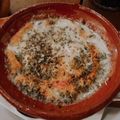 Cooksnap de Liz da Silva quando cozinhou Provolone gratinado.