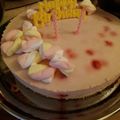 Krisztina Kelecsényi_1 Cooksnap-ja, amikor elkészítette a(z) Málnás joghurttorta receptet.