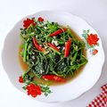 Cooksnap dari Nay's Kitchen untuk resep Tumis Bayam Saus Tiram