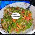 Ummu Sulaymah's cooksnap of when they made Local lettuce salad.