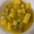El cooksnap de Paco Seruiz cuando hizo Judías verdes con lomo de cerdo y patata.