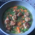 Cooksnap dari Aulia Prasiwi untuk resep Sup Bola Bola Daging Sapi / Sop Bola Daging Sapi