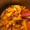 Rita Tam Cooksnap-ja, amikor elkészítette a(z) Paprikás krumpli virslivel és nokedlivel receptet.
