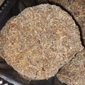 El cooksnap de julieta ivana ormeño cuando hizo Hamburguesa de avena y lentejas.