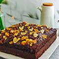 Cooksnap Anur Musa semasa beliau membuat Kek Pisang Coklat.