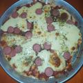 El cooksnap de Lupi Valdez cuando hizo Pizza keto.