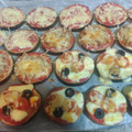 El cooksnap de Cristina Suárez cuando hizo Mini pizzas de berenjena.