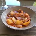 El cooksnap de Cesar Paris cuando hizo Guiso de patatas con pulpo.