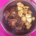 El cooksnap de Javiera cuando hizo Guiso papas y porotos negros 🍲.