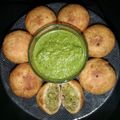 Dipika Bhalla का कुकस्नैप जब उन्होंने लीलवा कचौड़ी (lilva kachori recipe in Hindi) बनाया था।
