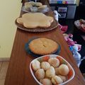 El cooksnap de Sabri en la huerta cuando hizo Budín vegano de naranja y zanahoria.
