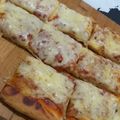 El cooksnap de Melissa Martinez cuando hizo Masa Pizza casera.