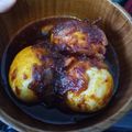 Cooksnap Mizzanem semasa beliau membuat Sambal Telur Pengantin.