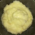 El cooksnap de Eleana Giler cuando hizo ALIGOT (puré de papa con queso).