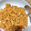 Cooksnap Dapur Yusfarisyia semasa beliau membuat Nasi Goreng Malas.