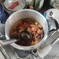 El cooksnap de Diego Alvarez cuando hizo Res guisada con papas y zanahorias en Olla Rápida.