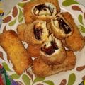 Cooksnap dari Isma Mamanya Zaky Zikri untuk resep Roti goreng isi pisang coklat
