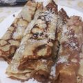 El cooksnap de Claudia Dominguez cuando hizo Panqueques con dulce de leche.