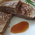 Waweru Karungari's cooksnap of when they made American Pancake with Jam sauce.