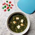 Arpita Shah's cooksnap of when they made લસુની પાલક પનીર (Lasuni Palak Paneer Recipe In Gujarati).
