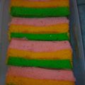 Cooksnap dari novie riezma untuk resep Rainbow cake super lembut
