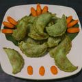 Cooksnap dari Dapur Siswi untuk resep Jalakote Hijau isi ayam dan sayuran