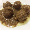 El cooksnap de Martíviri cuando hizo Albóndigas con Salsa de Almendras.