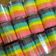 Cooksnap dari Anjelika untuk resep Mini Rainbow Roll Cake (Bolu Gulung Rainbow Mini)