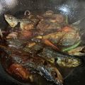 Cooksnap Nora Latiff semasa beliau membuat Ikan Sardin Masak Kicap.