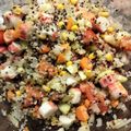 El cooksnap de davidespigaresmorales cuando hizo Ensalada de quinoa y atún.