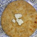 Bushra Mazhar's cooksnap of when they made Makai ki roti.