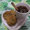 El cooksnap de Silvina Gorosito cuando hizo Galletitas integrales de miel y coco.