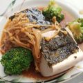 Cooksnap dari rini utami untuk resep Braised Tofu Nori with Enoki and Broccoli