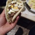 El cooksnap de Debo23 cuando hizo Pan de pita - Arabé.