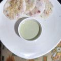 Paheli porwal का कुकस्नैप जब उन्होंने सूजी उत्तपम(suji uttpam recipe in hindi) बनाया था।