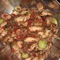 Cooksnap dari Momy Risti untuk resep Cumi Asin Balado Pete