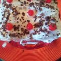 El cooksnap de Maria Gonzalez cuando hizo Pastel Selva Negra.