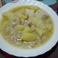 El cooksnap de Santiago Del Castillo Alvarez cuando hizo Bacalao con gambas 🍤 & patatas.