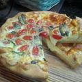 El cooksnap de Fiorella cuando hizo Tarta Caprese.