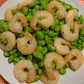 水晶姊姊 的 蝦仁炒毛豆 cooksnap
