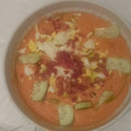 El cooksnap de Yesica Palomares cuando hizo Salmorejo.
