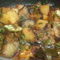 Somi Ali's cooksnap of when they made Aloo baingan ki sabzi.