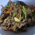Cooksnap dari Putri Noviarin Irhamna untuk resep Buncis tumis daging